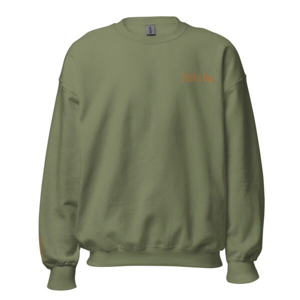 Jesus is King Sweatshirt - Image 9