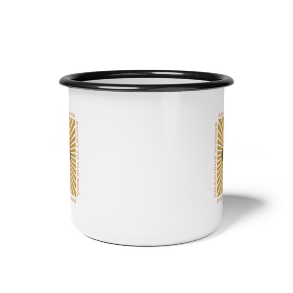 Word Like Honeycomb Enamel Camp Cup - Image 2