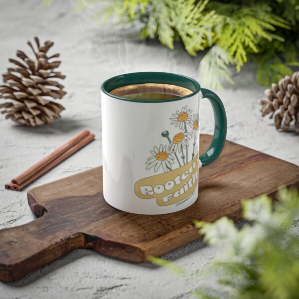 Rooted in Faith Mug, 11oz - Image 5