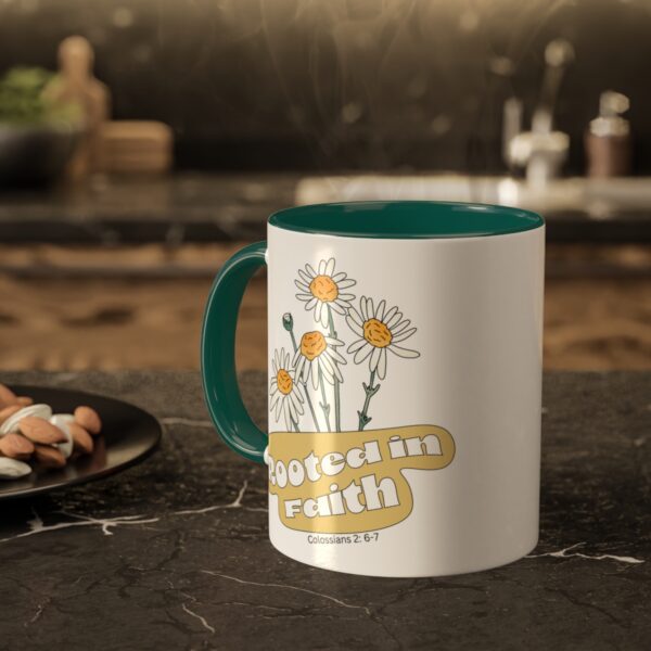 Rooted in Faith Mug, 11oz - Image 6