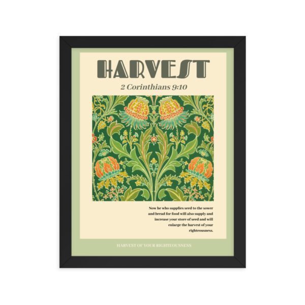 He Who Supplies Seed FRAMED Poster - Image 2