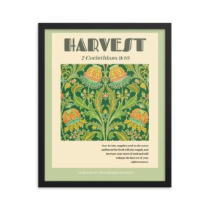 He Who Supplies Seed FRAMED Poster