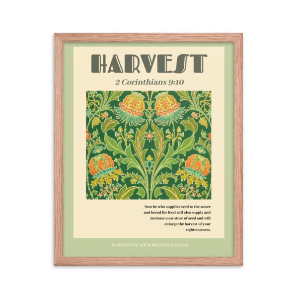 He Who Supplies Seed FRAMED Poster - Image 4