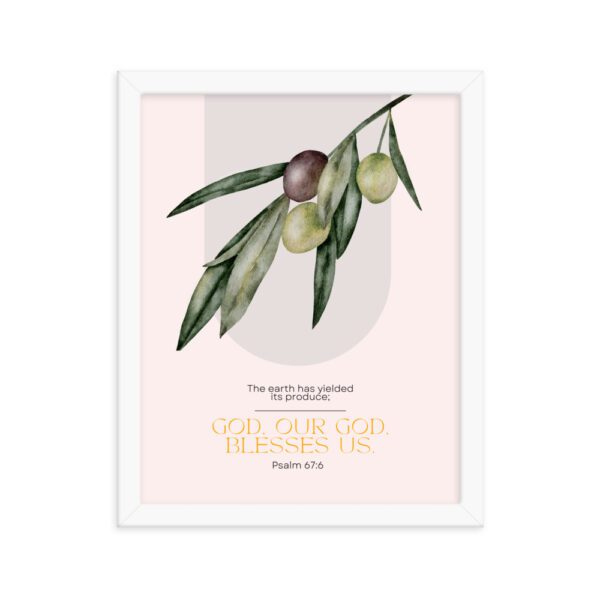 Then the Earth Will Yield Its Harvests FRAMED Poster - Image 5