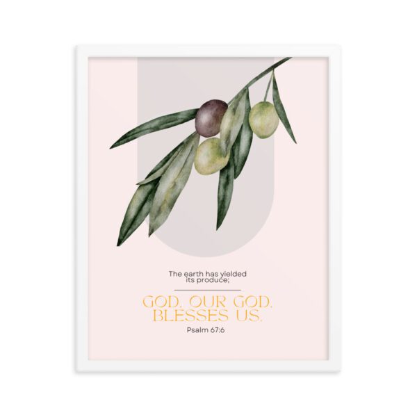Then the Earth Will Yield Its Harvests FRAMED Poster - Image 6