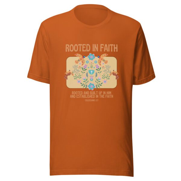 Rooted and Built Up in Him T-Shirt - Image 2