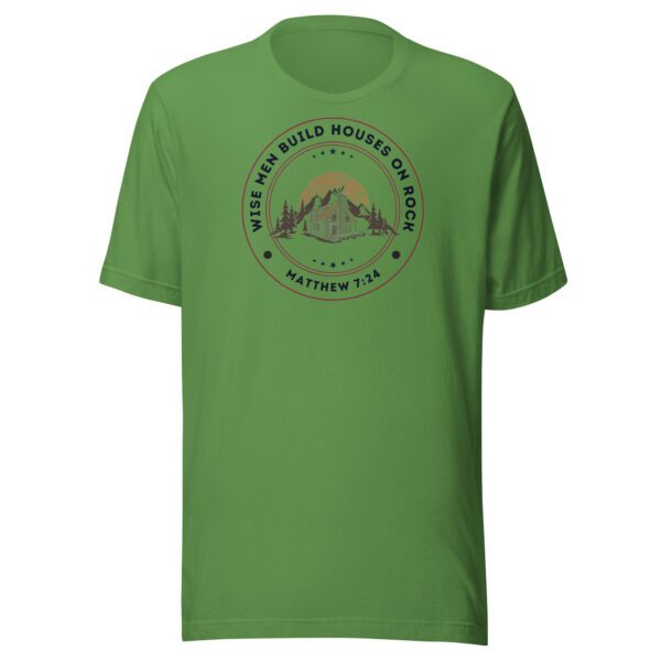 Wise Men Build on Rock T-Shirt