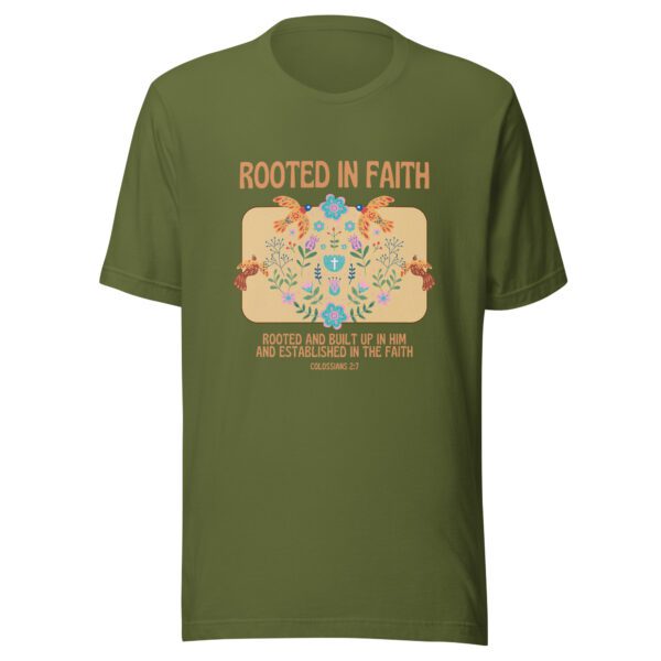 Rooted and Built Up in Him T-Shirt